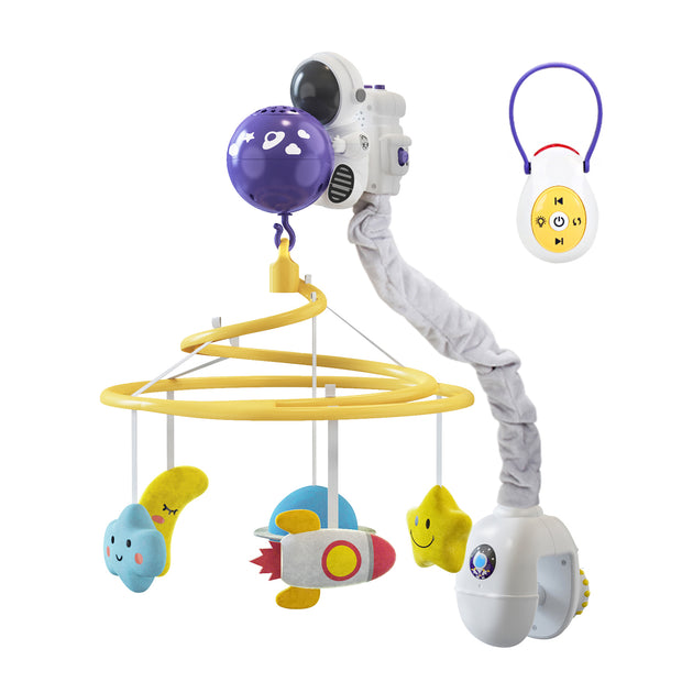 Spaceman  - Baby Crib Mobile with Music and Lights