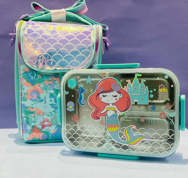 Lunch Bag & Lunch Box Combo