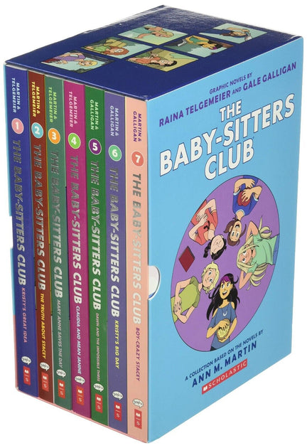 The Baby-sitters Club Graphic Novels 1-7 [Box Set] The Write Stuff