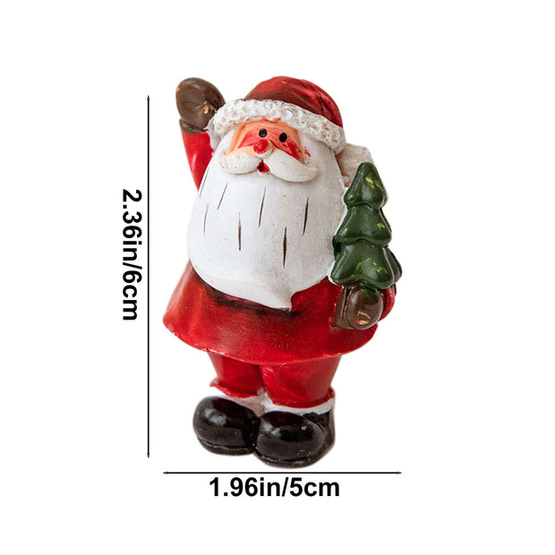 Christmas Mini Santa Figurines - The Write Stuff