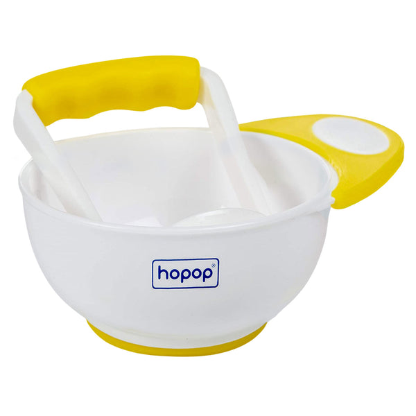 Hopop-Food Mash and Serve Feeding Bowl Set