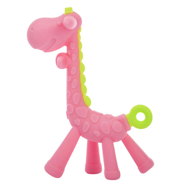 Hopop-Silicone Giraffe Teether