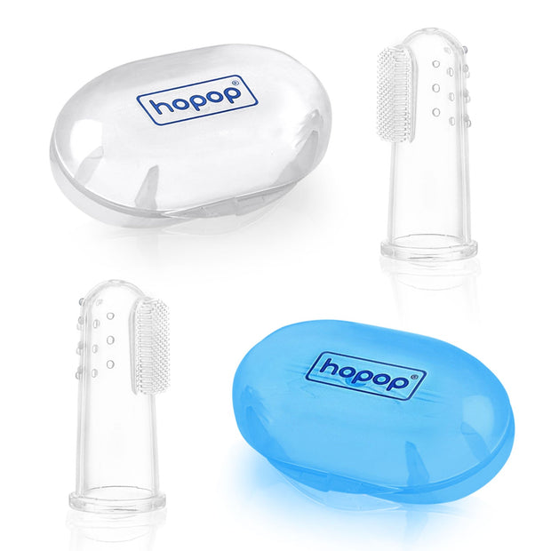 Hopop-Baby Finger Brush With Case