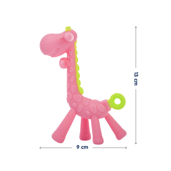 Hopop-Silicone Giraffe Teether