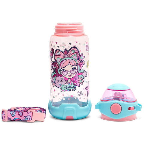 Holographic Sipper water Bottle - Girls Print