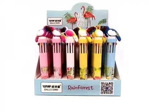 10 in 1 Bird Design Pen - The Write Stuff