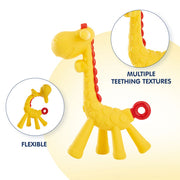 Hopop-Silicone Giraffe Teether