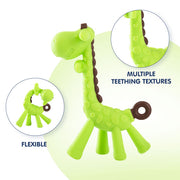 Hopop-Silicone Giraffe Teether