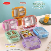 Tokyo Table SS Lunch Box with 3 compartment - 710ml