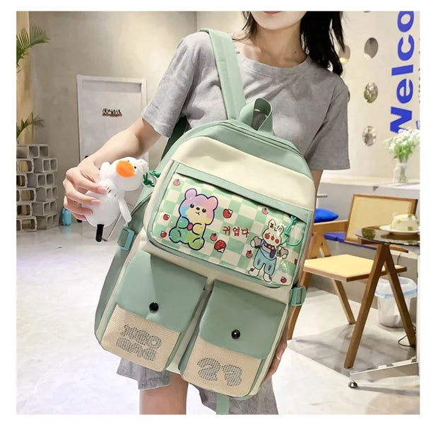 Backpack Set for Kids | 4 Pcs Set