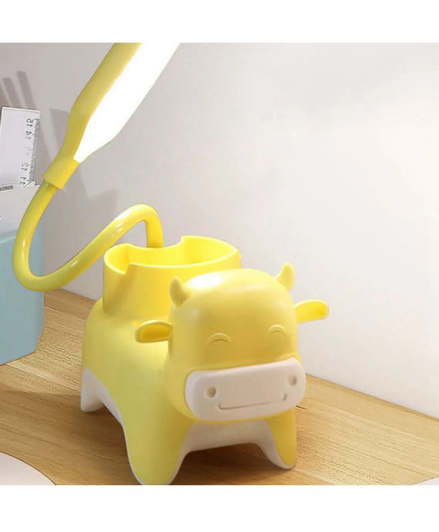 Happy Cow LED Lamp with Pen Holder - The Write Stuff