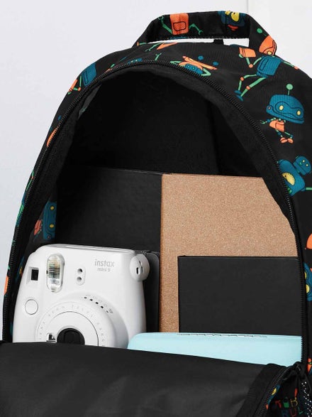 Wildcraft Robot Black Backpack - The Write Stuff