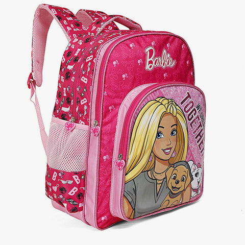 Striders- Barbie We Dream Together School Bag - 16 Inches