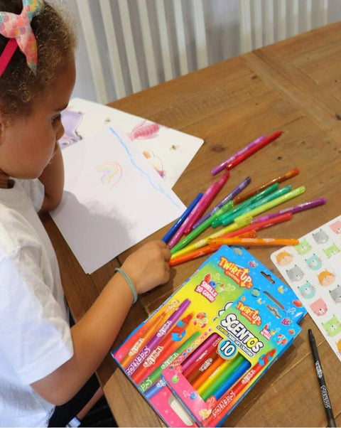 SCENTOS 10 Twirl-Ups Crayons - The Write Stuff