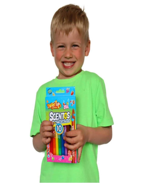 SCENTOS 10 Twirl-Ups Crayons - The Write Stuff
