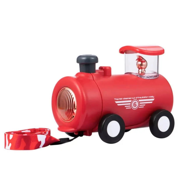 Premium Quality Train Engine Shape Steel Bottle with Straw
