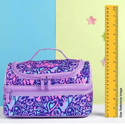 Smiggle Vivid Double Decker Lunch bag  Lilac