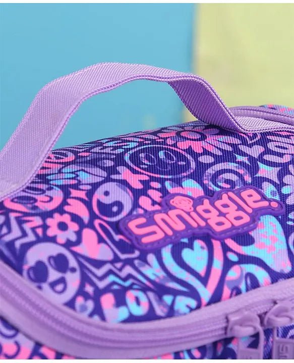 Smiggle Vivid Double Decker Lunch bag  Lilac