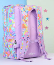 Simggle Foldover Bagpack with Donut Print