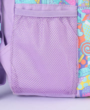 Simggle Foldover Bagpack with Donut Print