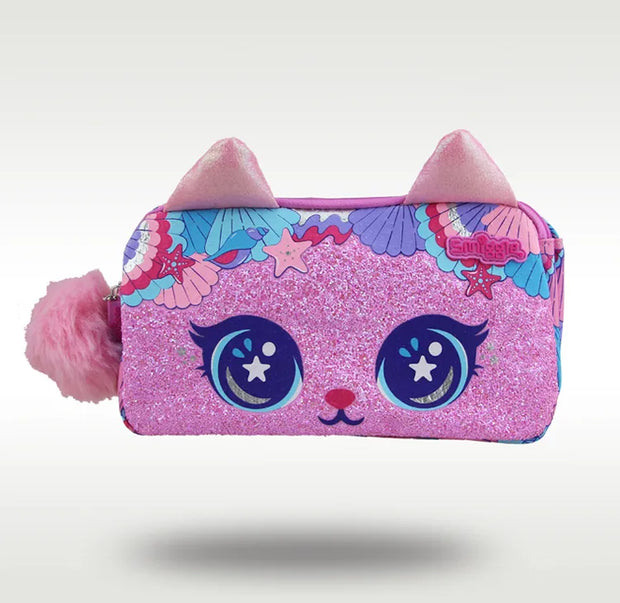 Smiggle Pink Kitty  Pencil case Pouch