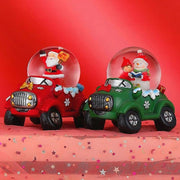 Christmas Car Mini Snow Globe