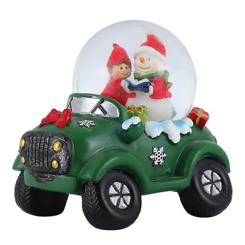 Christmas Car Mini Snow Globe