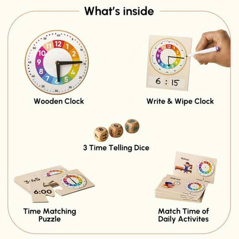 Time Learning Kit 5 years+