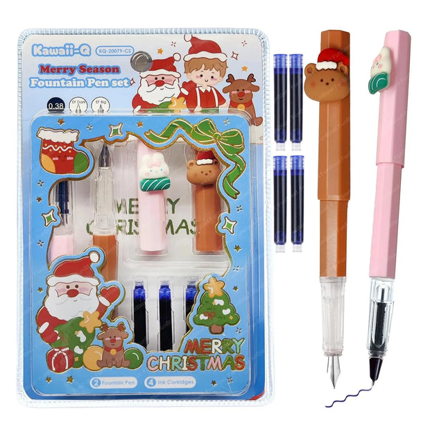 Christmas Fountain Pen Set