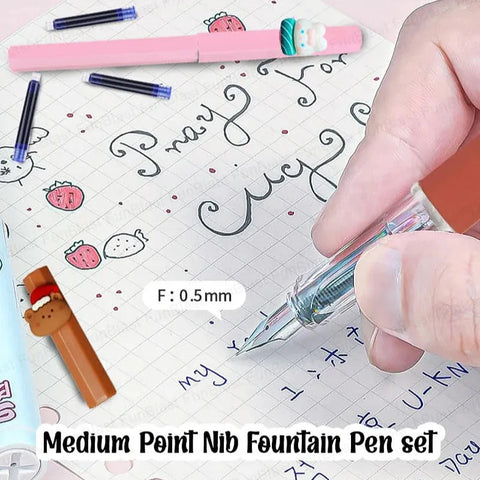 Christmas Fountain Pen Set