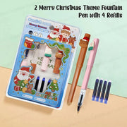 Christmas Fountain Pen Set