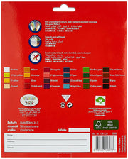 LUNA 136 Coloured Pencil Set – 24 Assorted Colours with Free Sharpener - The Write Stuff