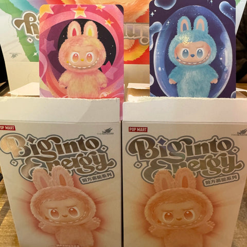 Labubu The Monsters – Big Into Energy Series Vinyl Plush Pendant Blind Box 2nd Copy (Non-Authentic) - The Write Stuff