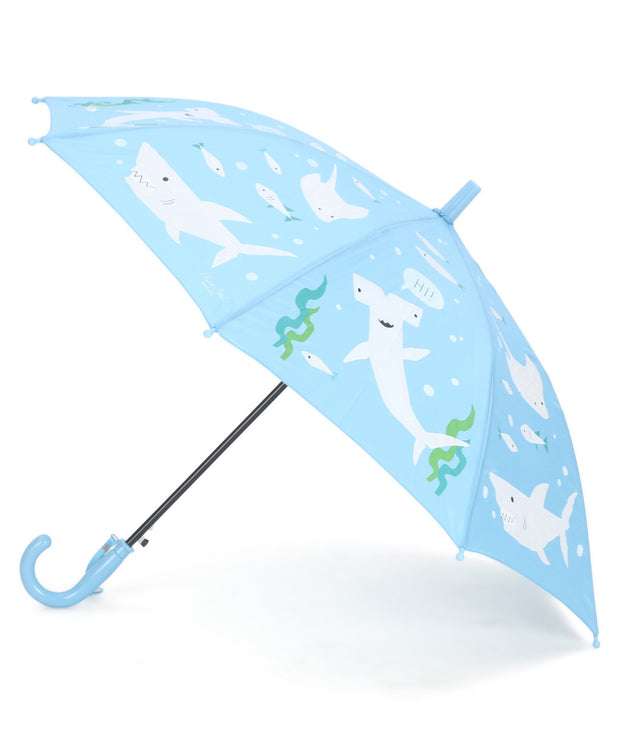 Colour Changing Shark Sea Themed  Umbrella for Kids