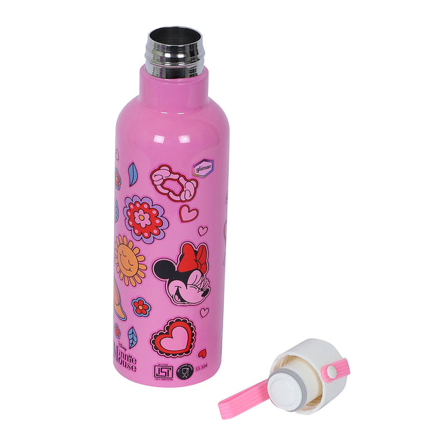 Gluman- Minnie Stainless Steel Double Walled Mizu Water Bottle - 500 ml