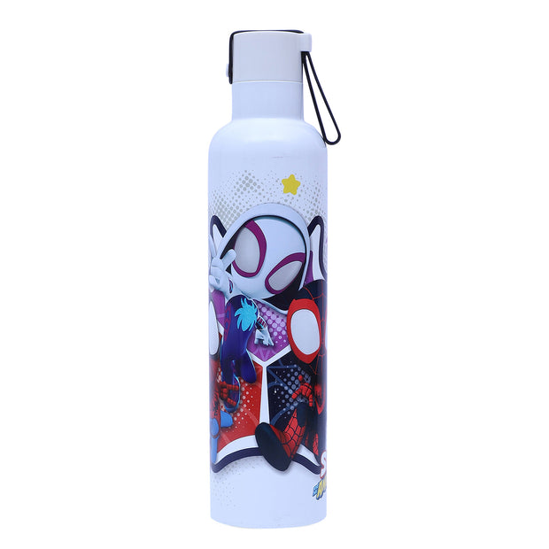 Gluman- Spiderman Stainless Steel Double Walled Mizu Water Bottle - 750 ml