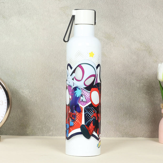 Gluman- Spiderman Stainless Steel Double Walled Mizu Water Bottle - 750 ml