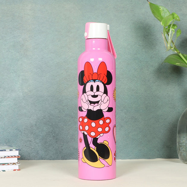 Gluman- Minnie Stainless Steel Double Walled Mizu Water Bottle - 750 ml