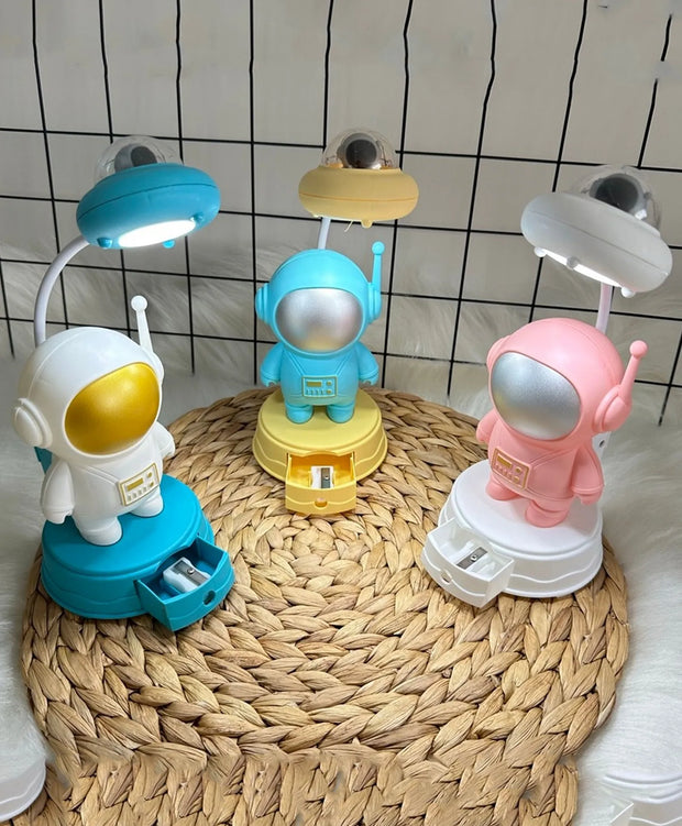 Astronaut Lamp With Sharpener - The Write Stuff