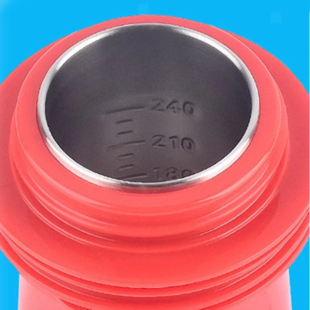 Premium Quality Train Engine Shape Steel Bottle with Straw