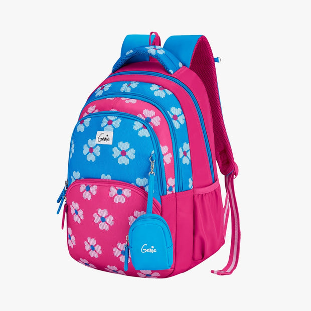 Genie Crimson Blue Juniors Backpack