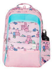 Wildcraft WIKI Pink Sandcastle School Bag - 16 Inches