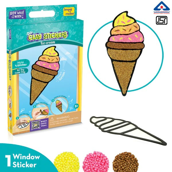 DIY Clay Stickers - The Write Stuff