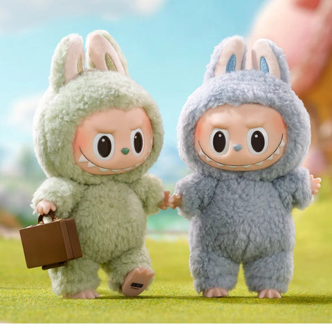 Labubu Doll Keychain - Pop Mart The Monsters: Exciting Macarons