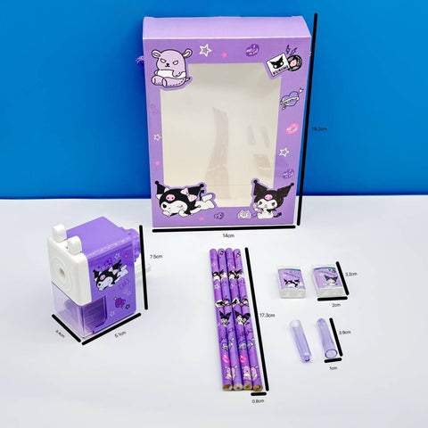 Kuromi Stationery Set