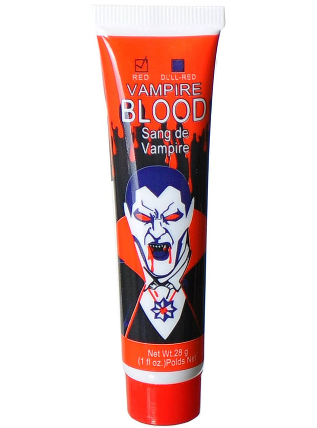 Halloween Vampire Blood – Fake Blood Tube for Halloween Makeup, Scary Cosplay & Theatrical Use - The Write Stuff