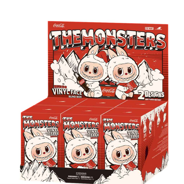 Pop Mart Labubu The Monsters Coca Cola Series Vinyl Face - The Write Stuff