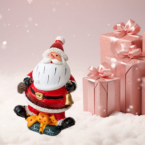 Christmas Mini Santa Figurines - The Write Stuff
