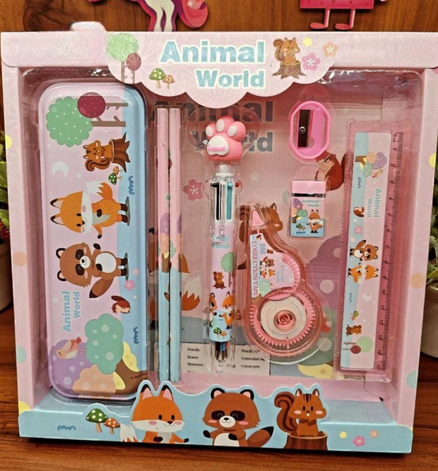 Animal World Stationery set