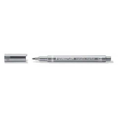 Staedtler 10 Metallic Marker Set – Vibrant Metallic Colors for Paper, Card, and DIY Crafts - The Write Stuff